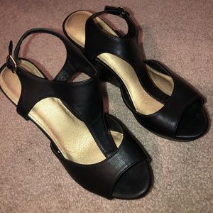 Cato Women’s Black Wedges